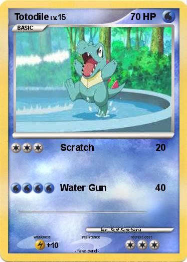 Pokemon Totodile
