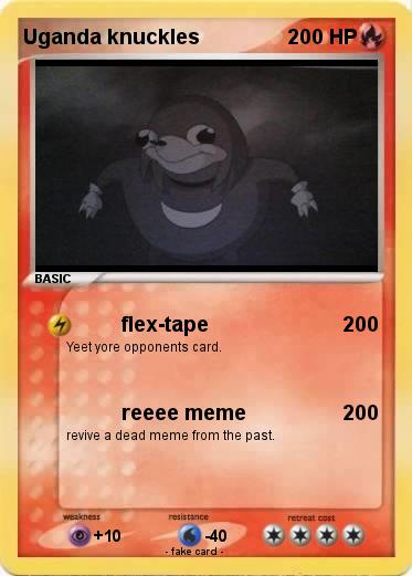 Pokemon Uganda knuckles