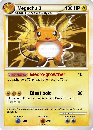 Pokemon Megachu 3