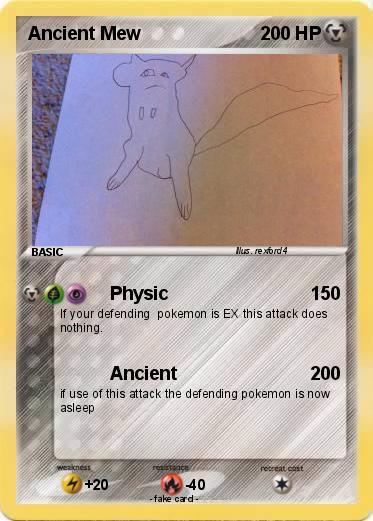 Pokemon Ancient Mew