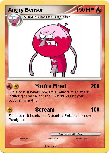 Pokemon Angry Benson