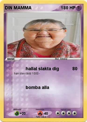 Pokemon DIN MAMMA