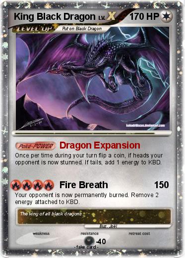Pokemon King Black Dragon