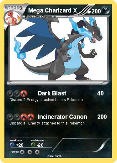 Pokemon Mega Charizard X