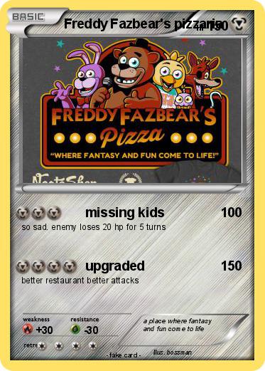 Pokemon Freddy Fazbear's pizzaria