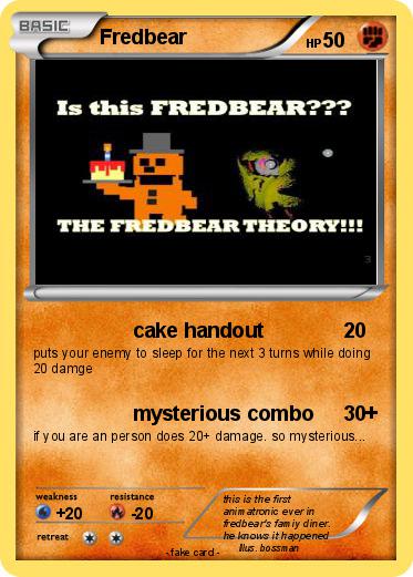 Pokemon Fredbear