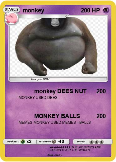 Pokemon monkey