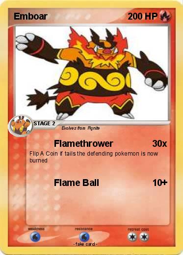 Pokemon Emboar