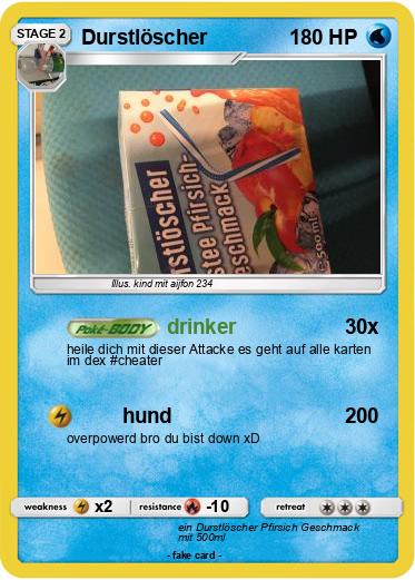 Pokemon Durstlöscher