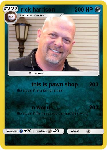 Pokemon rick harrison