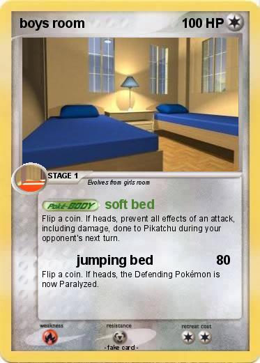 Pokemon boys room