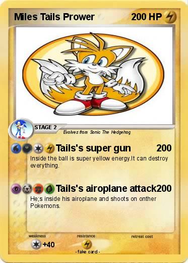 Pokemon Miles Tails Prower