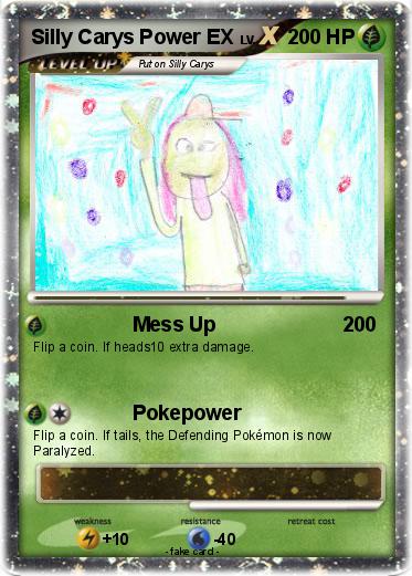 Pokemon Silly Carys Power EX