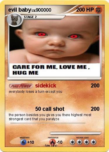 Pokemon evil baby