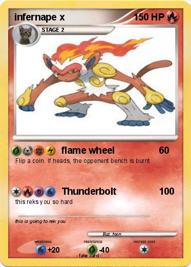 Pokemon infernape x