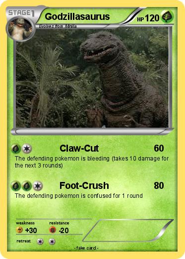 Pokemon Godzillasaurus