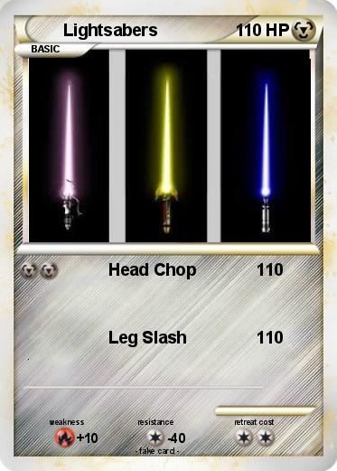 Pokemon Lightsabers