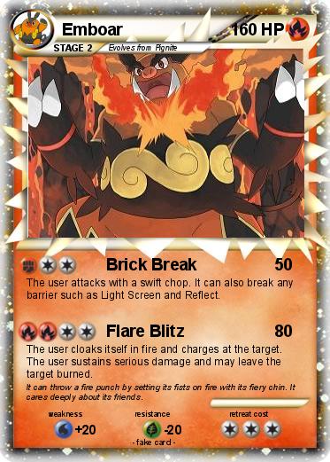Pokemon Emboar
