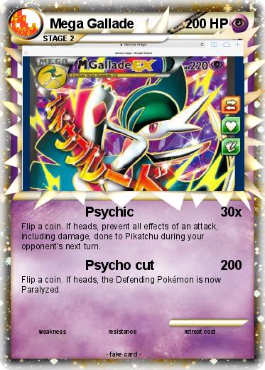 Pokemon Mega Gallade