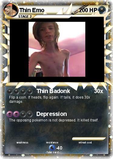 Pokemon Thin Emo