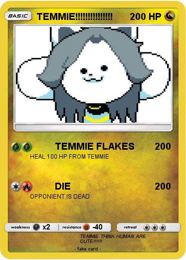 Pokemon TEMMIE!!!!!!!!!!!!!!!
