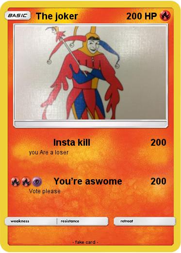 Pokemon The joker