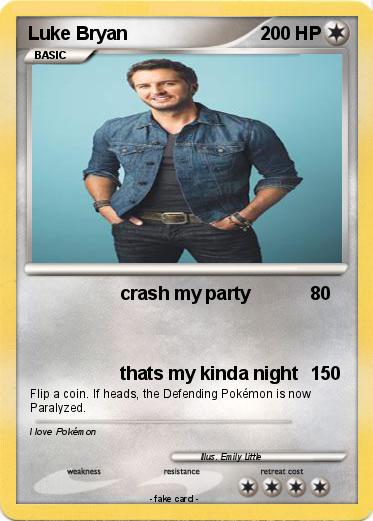 Pokemon Luke Bryan