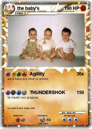 Pokemon the baby's