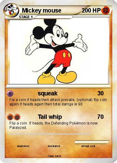 Pokemon Mickey mouse