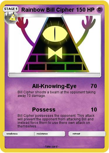 Pokemon Rainbow Bill Cipher