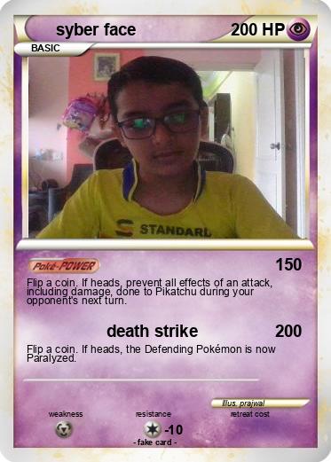 Pokemon syber face
