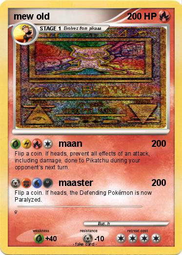 Pokemon mew old