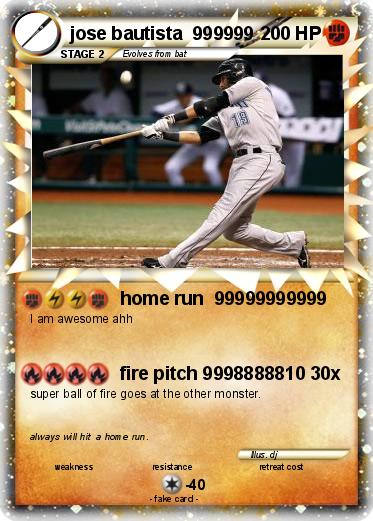Pokemon jose bautista  999999