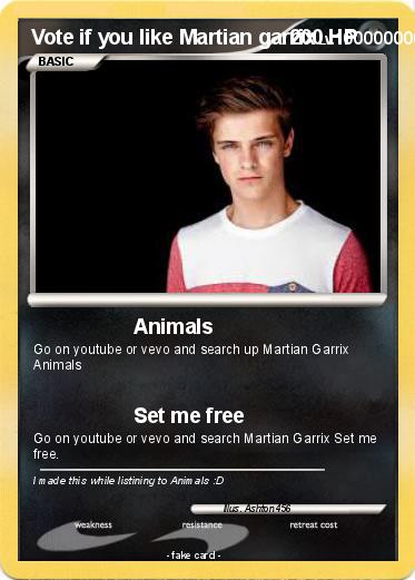 Pokemon Vote if you like Martian garrix