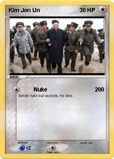 Pokemon Kim Jon Un