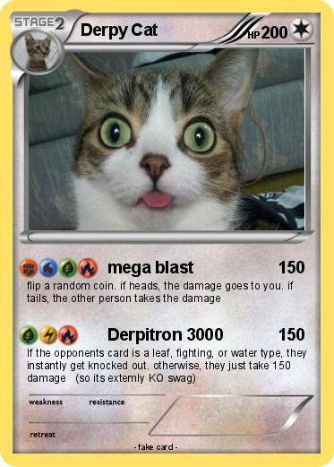 Pokemon Derpy Cat