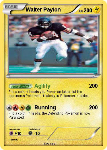 Pokemon Walter Payton