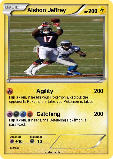 Pokemon Alshon Jeffrey