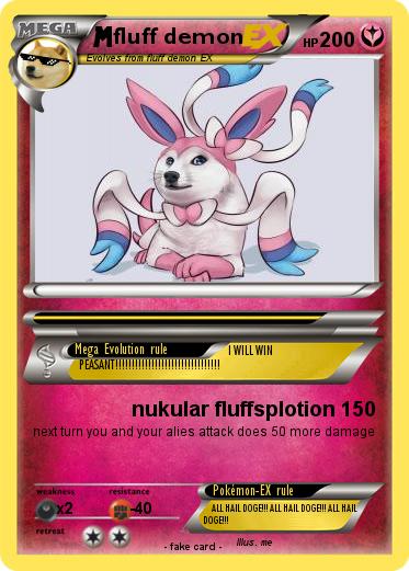 Pokemon fluff demon
