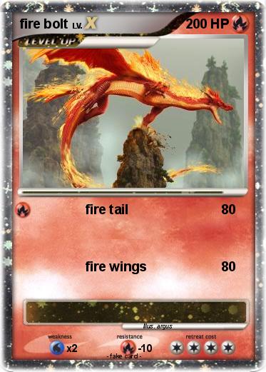 Pokemon fire bolt