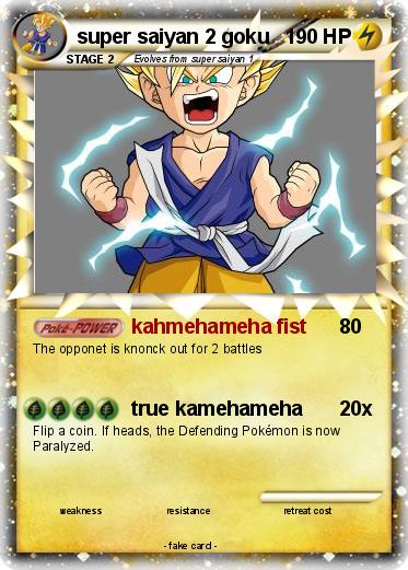 Pokemon super saiyan 2 goku