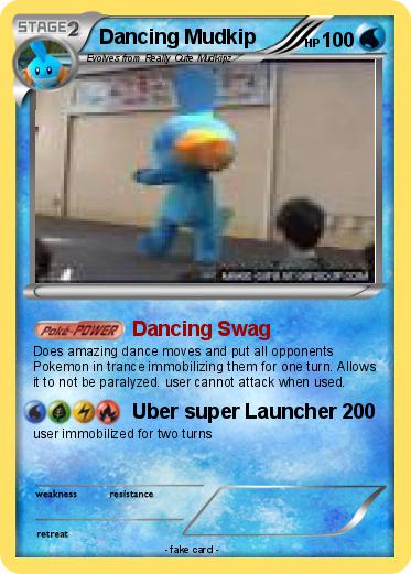 Pokemon Dancing Mudkip