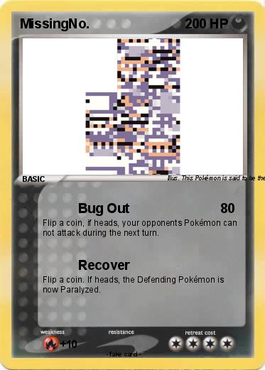 Pokemon MissingNo.