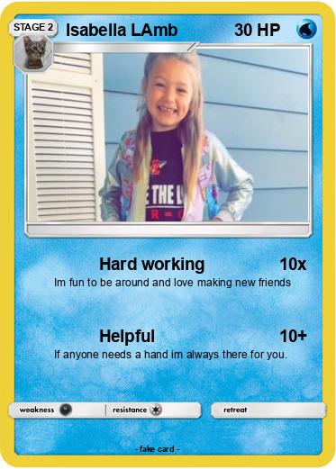 Pokemon Isabella LAmb