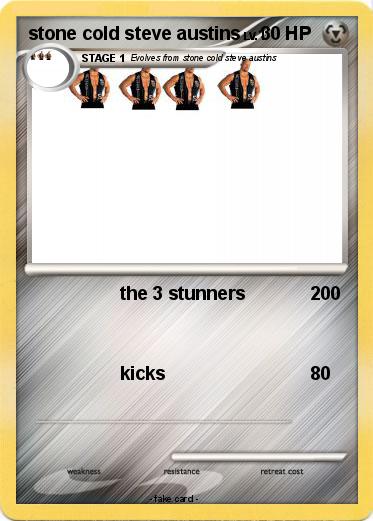 Pokemon stone cold steve austins