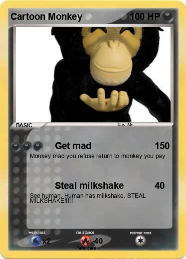 Pokemon Cartoon Monkey