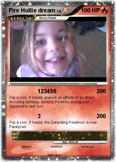 Pokemon Fire Hollie dream