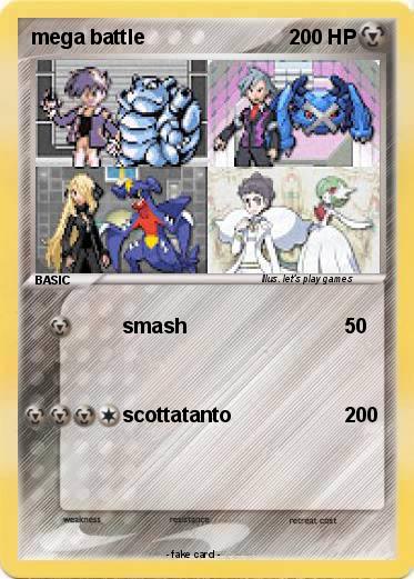 Pokemon mega battle