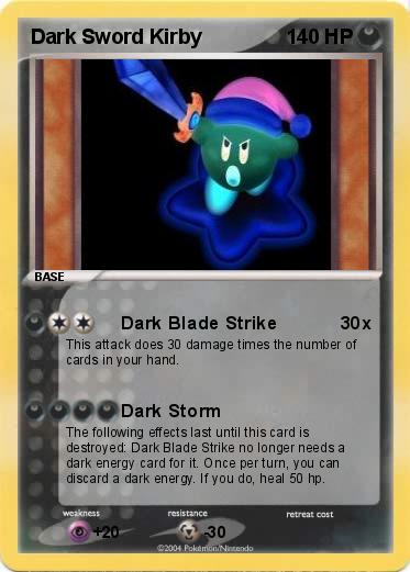 Pokemon Dark Sword Kirby