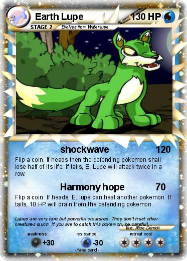 Pokemon Earth Lupe